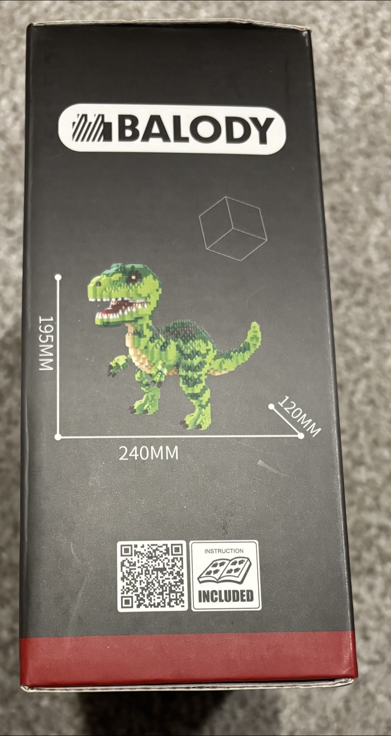 BALODY Dinosaur Building Blocks - Jurassic Period T-Rex - photo 3