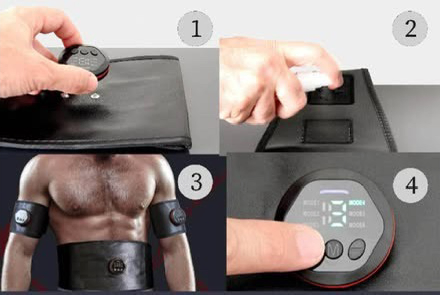 Rechargeable Slimming Massage Belt - Brand New - photo 5