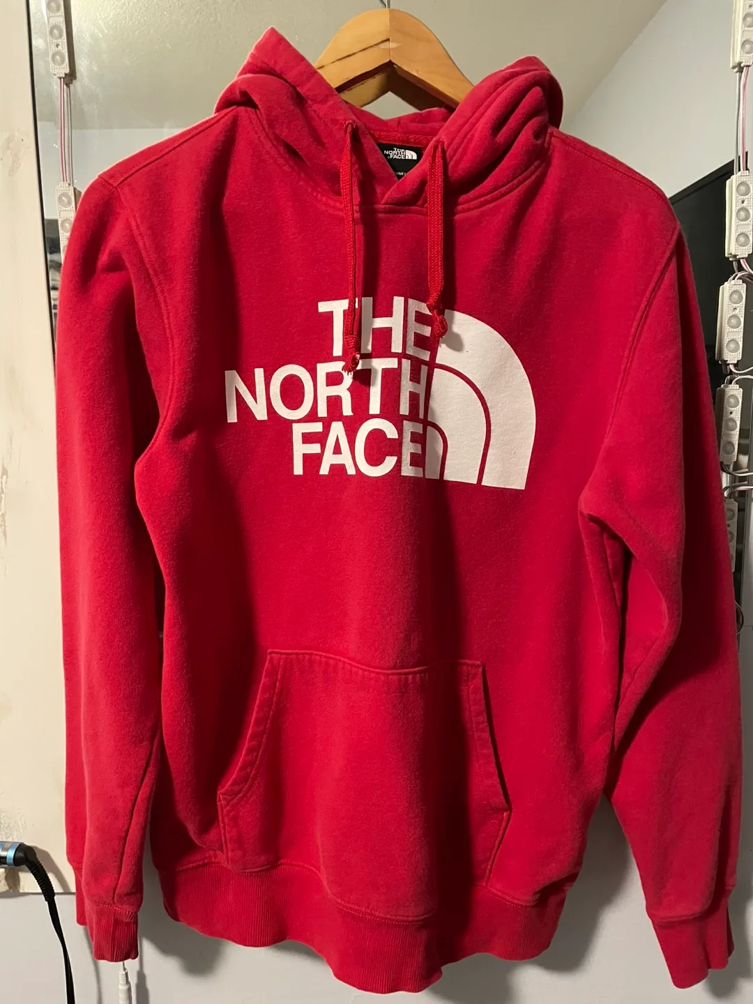 The North Face Red Hoodie - Size Small thumbnail
