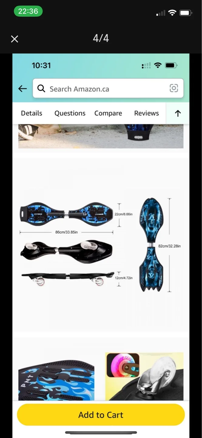 Kids' Tigger Scooter Board thumbnail