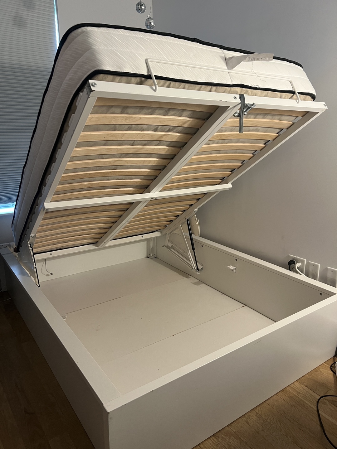 IKEA MALM Bed Frame with Mattress and Storage - photo 2
