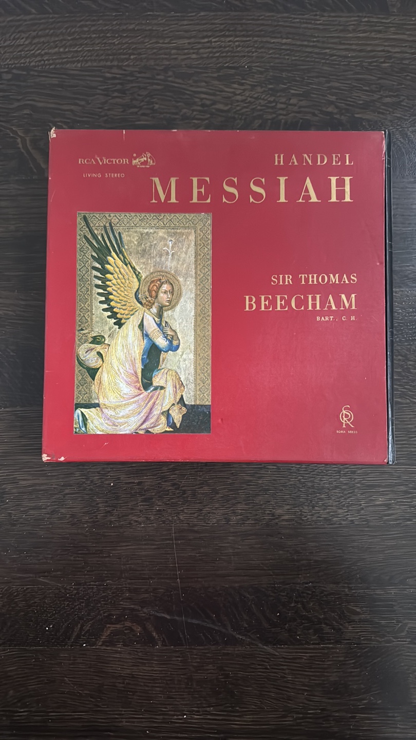 Handel Messiah Vinyl Record
