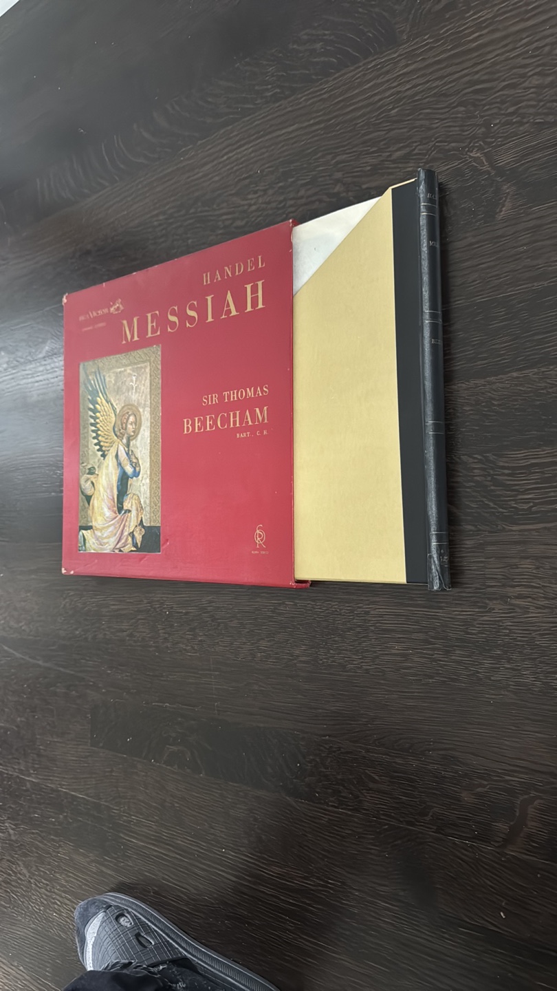 Handel Messiah Vinyl Record - photo 3
