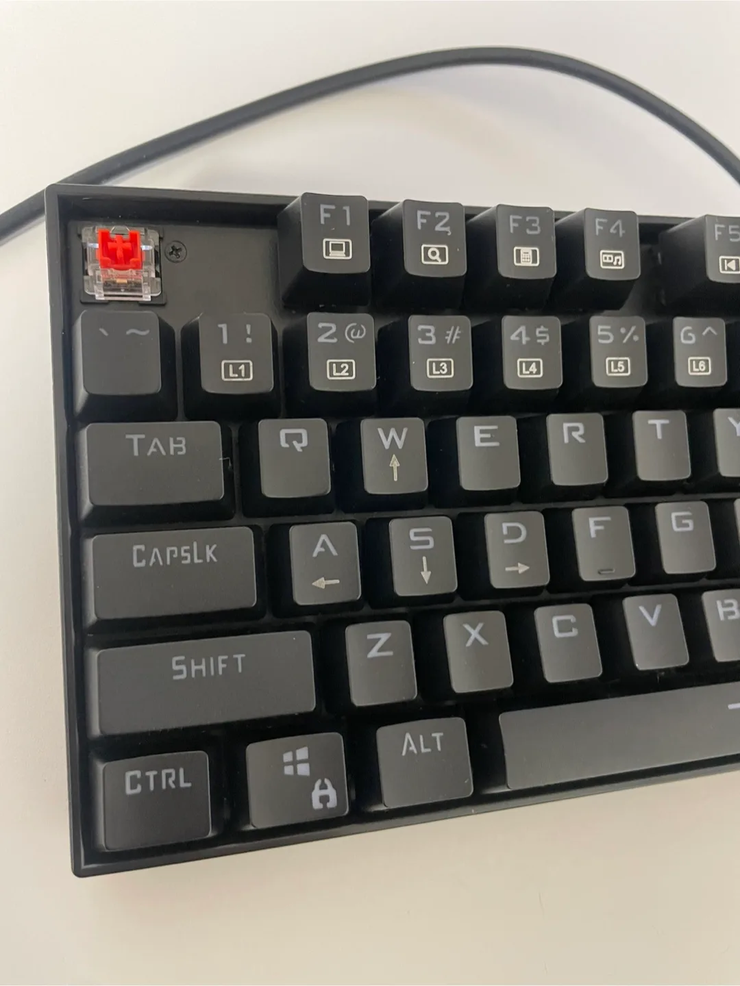 ReDragon K552 Wired - Red Switches and RGB thumbnail