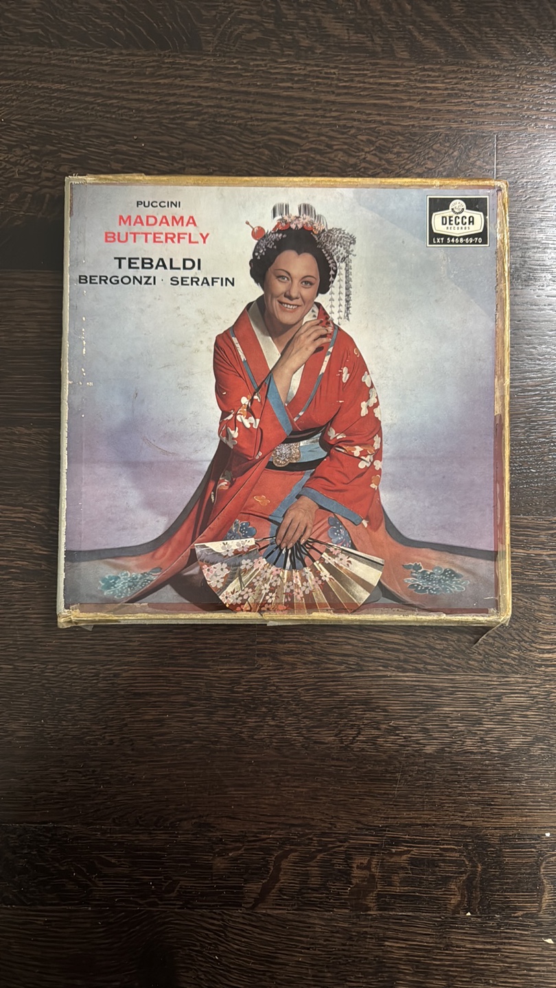 Vintage Decca Records: Puccini's Madama Butterfly