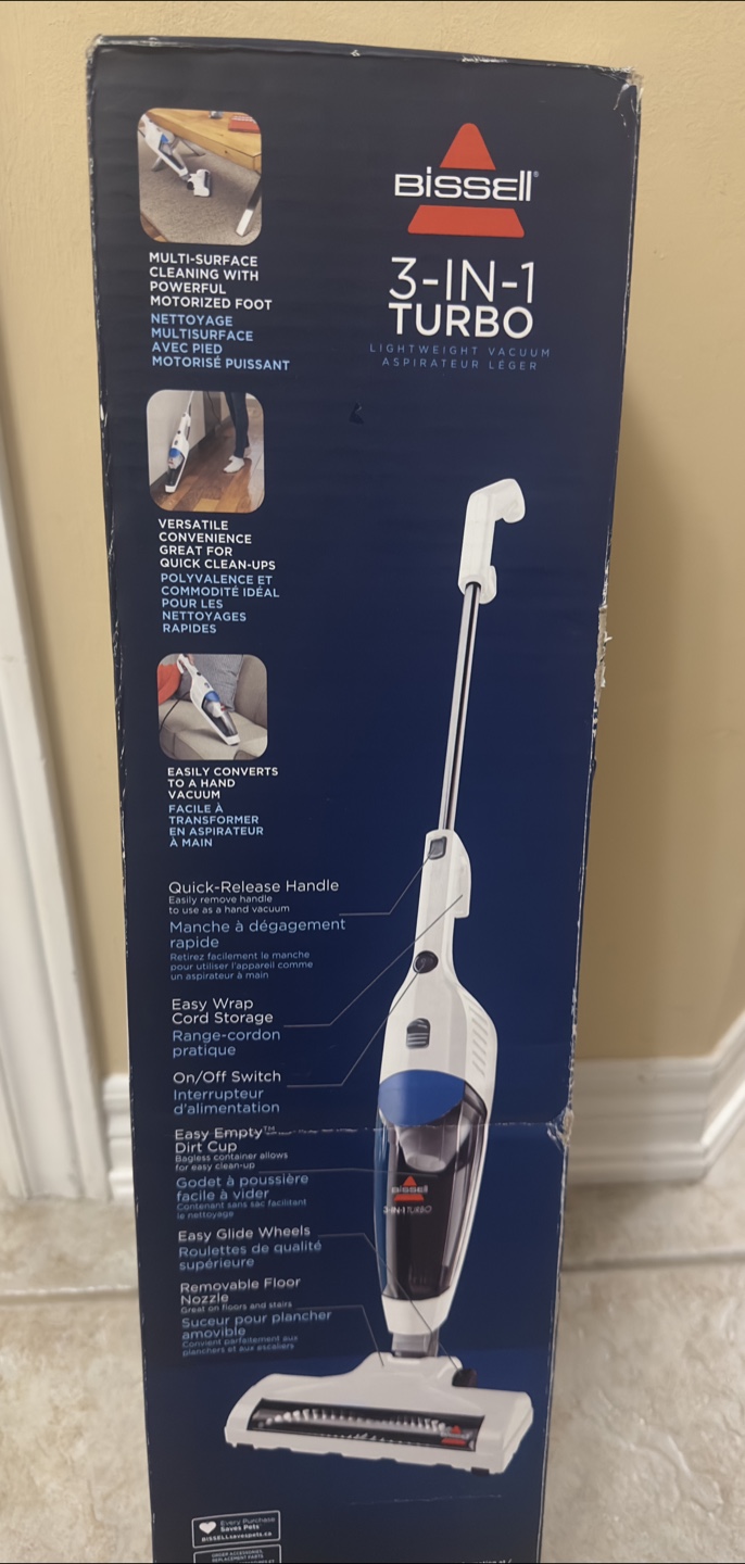 Brandnew BISSELL 3-in-1 Turbo Lightweight Stick Vacuum - photo 2