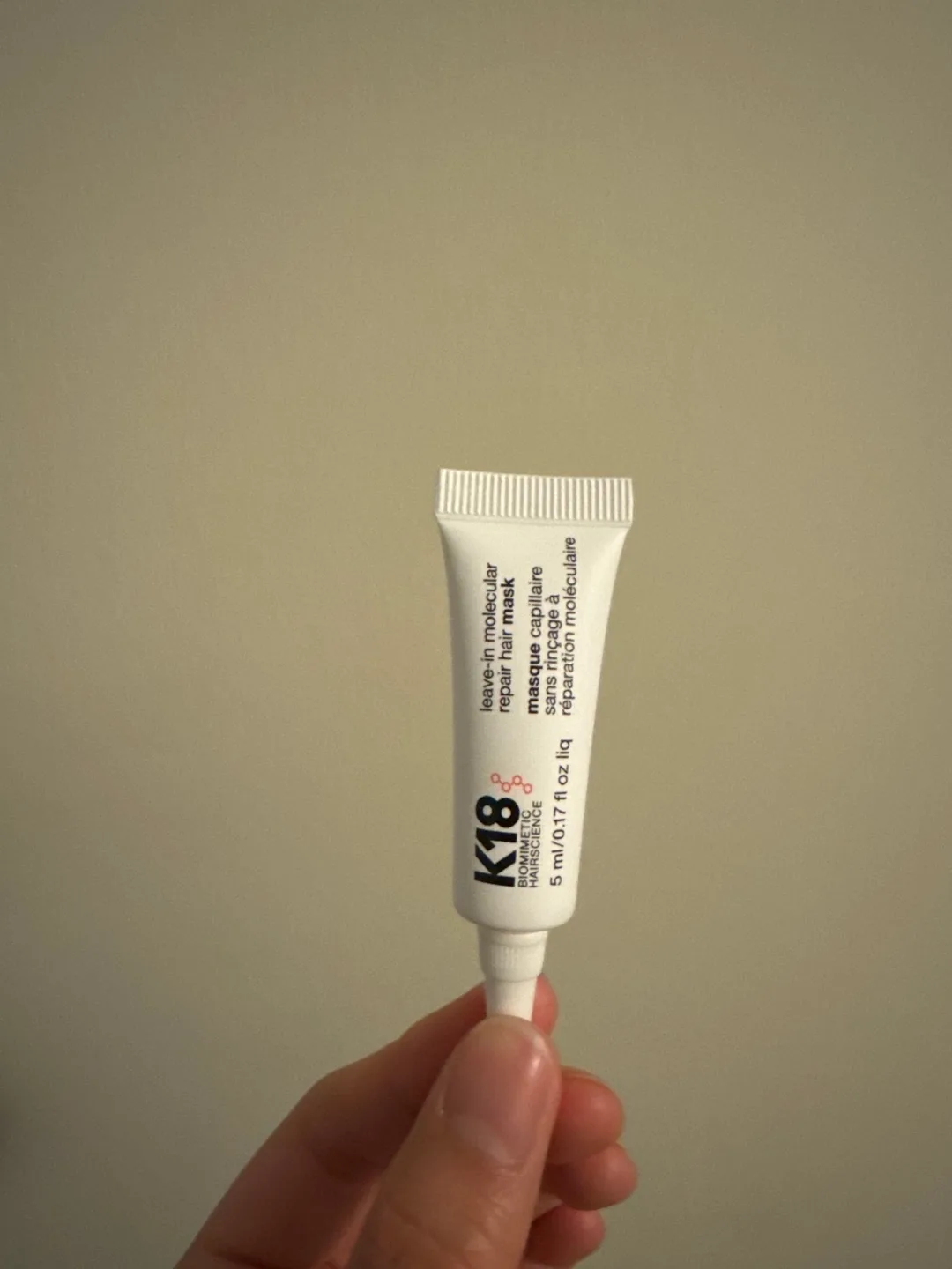 (Trial Size) K18 BIOMIMETIC HAIRSCIENCE Leave-In Hair Mask image indicator(6)