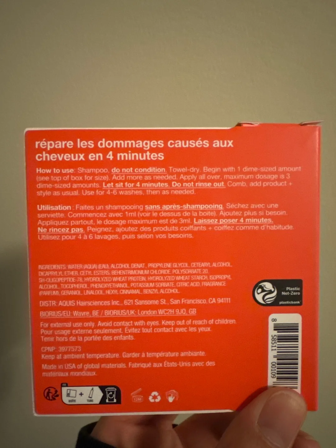 (Trial Size) K18 BIOMIMETIC HAIRSCIENCE Leave-In Hair Mask image indicator(4)