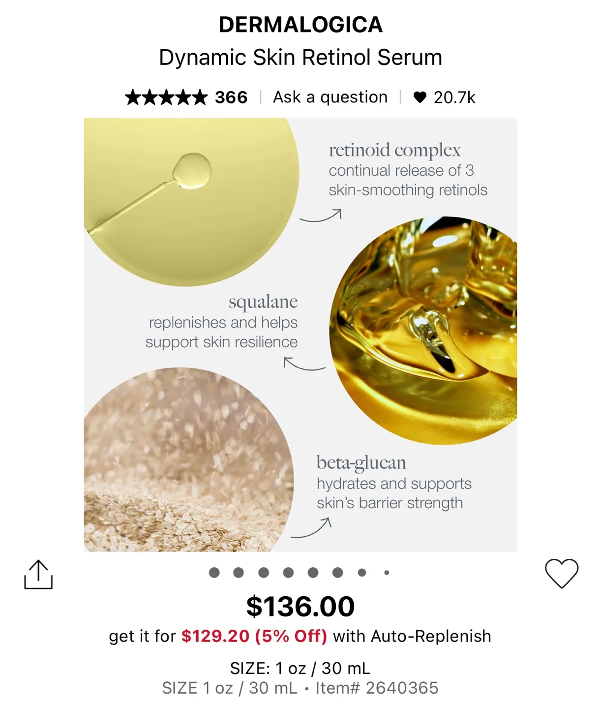 (Trial Size) DERMALOGICA Dynamic Skin Retinol Serum image indicator(3)