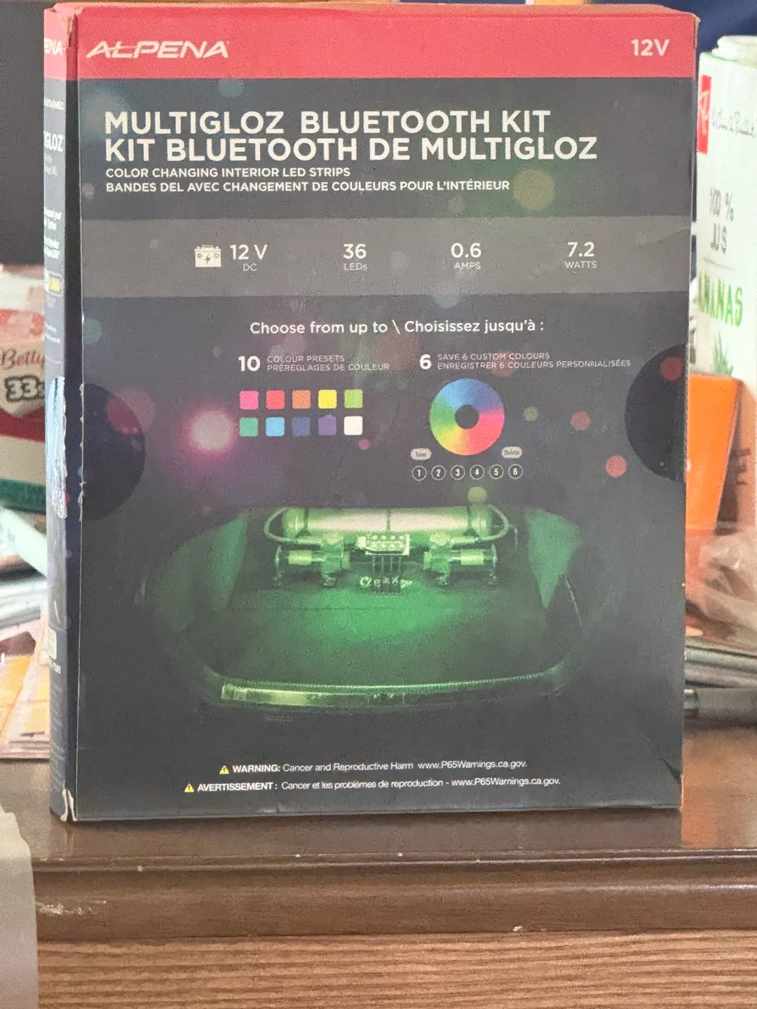 Alpena UnderGlow RGB V2 Bluetooth LED Light Strip Kit thumbnail