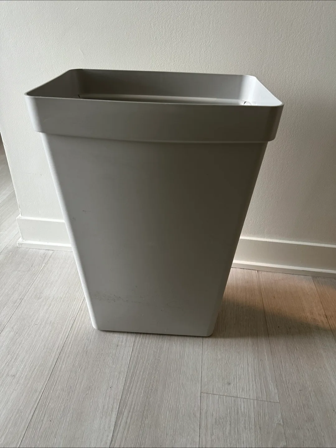 IKEA Grey Plastic Bin for recycling or trash thumbnail