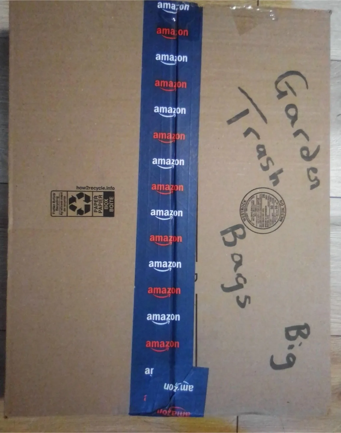 10PK Heavy Duty Brown Paper Lawn  Bags image indicator(2)