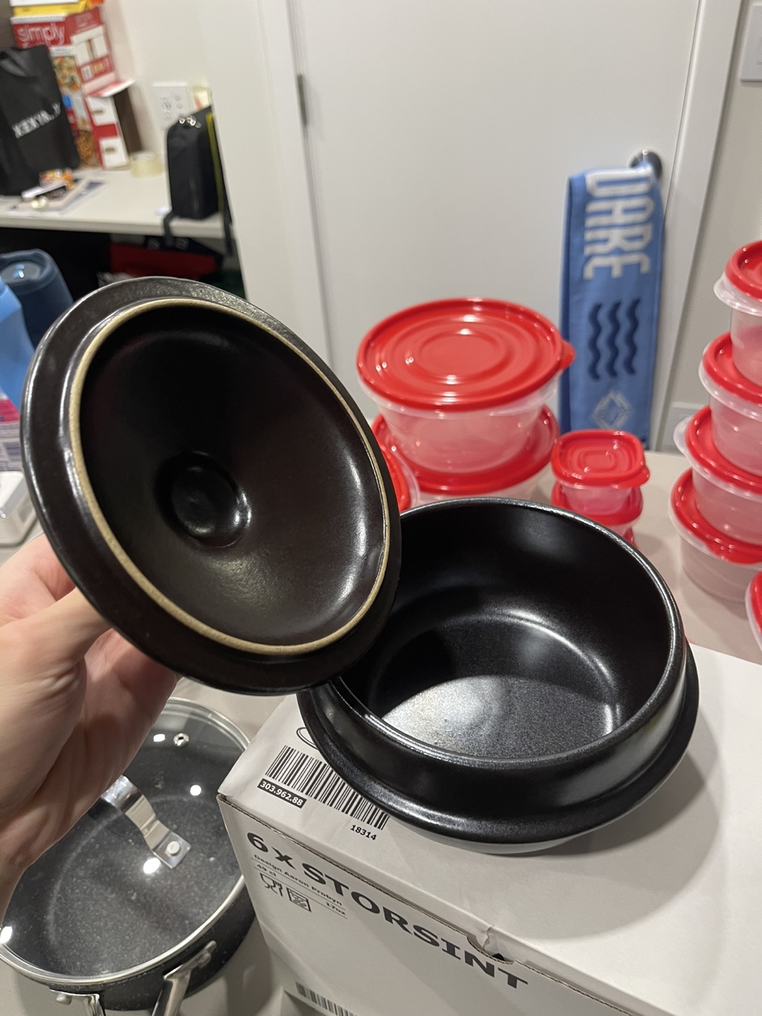Korean Ceramic Pot with Lid (dolsot) - photo 3
