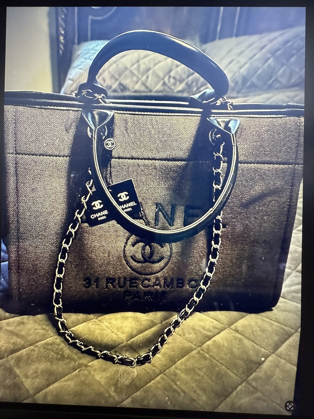 Chanel-inspired Tote Bag