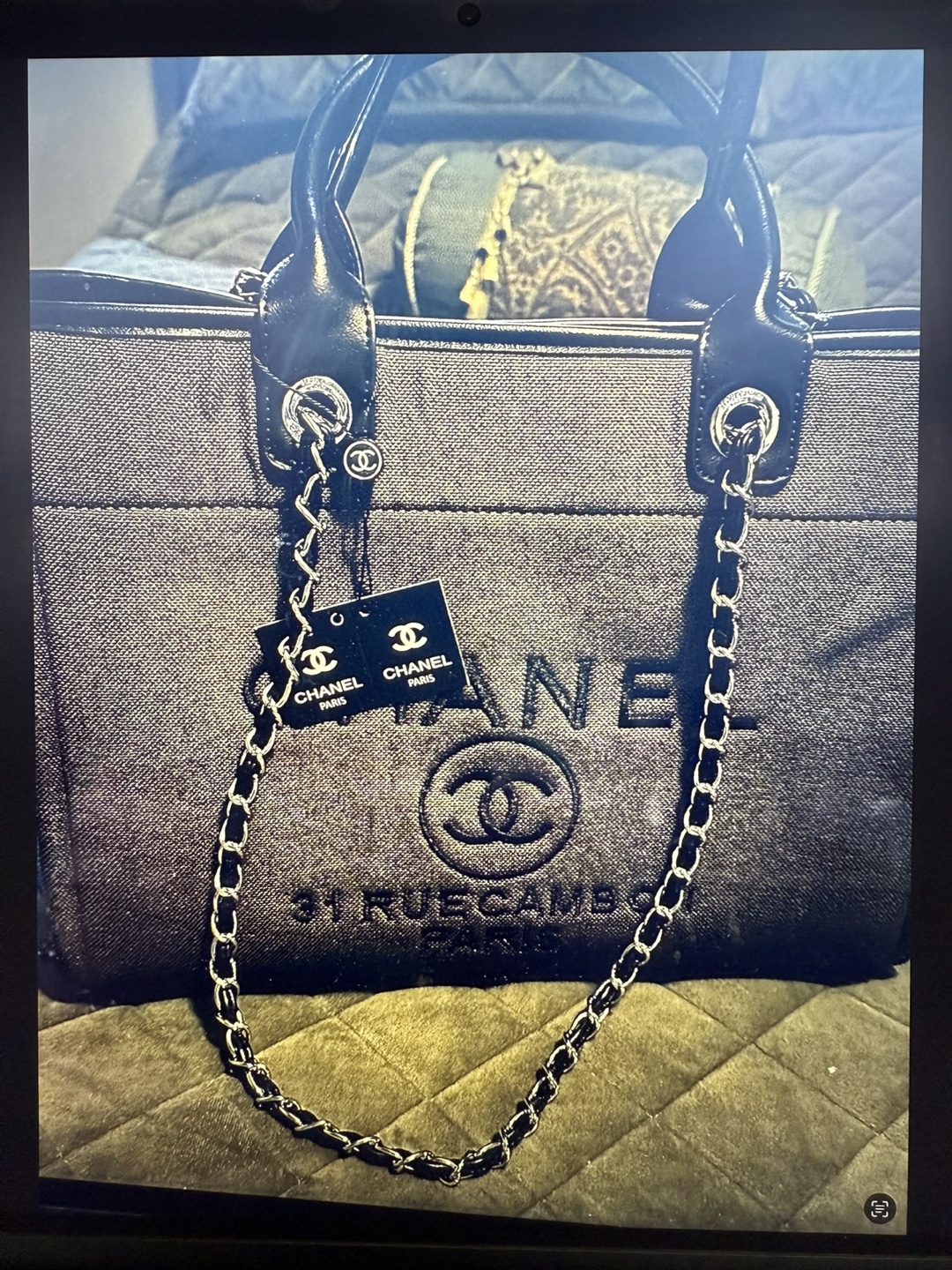 Chanel-inspired Tote Bag - photo 2