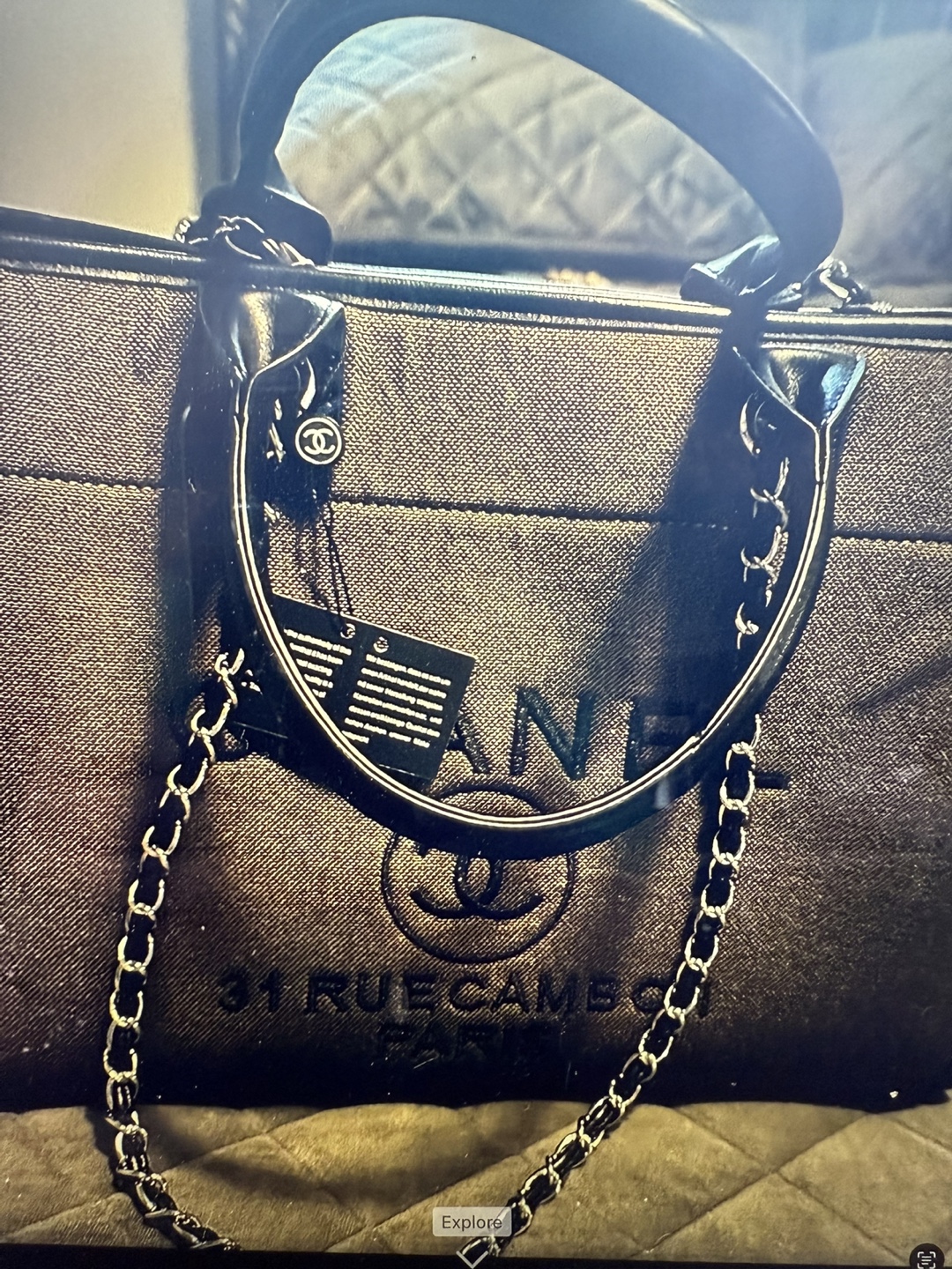 Chanel-inspired Tote Bag - photo 3