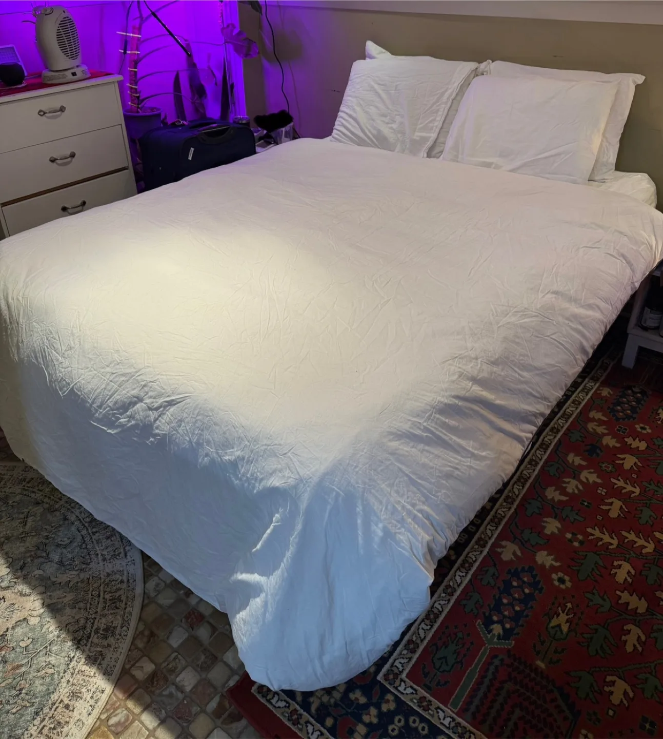 Queen Mattress and Frame thumbnail
