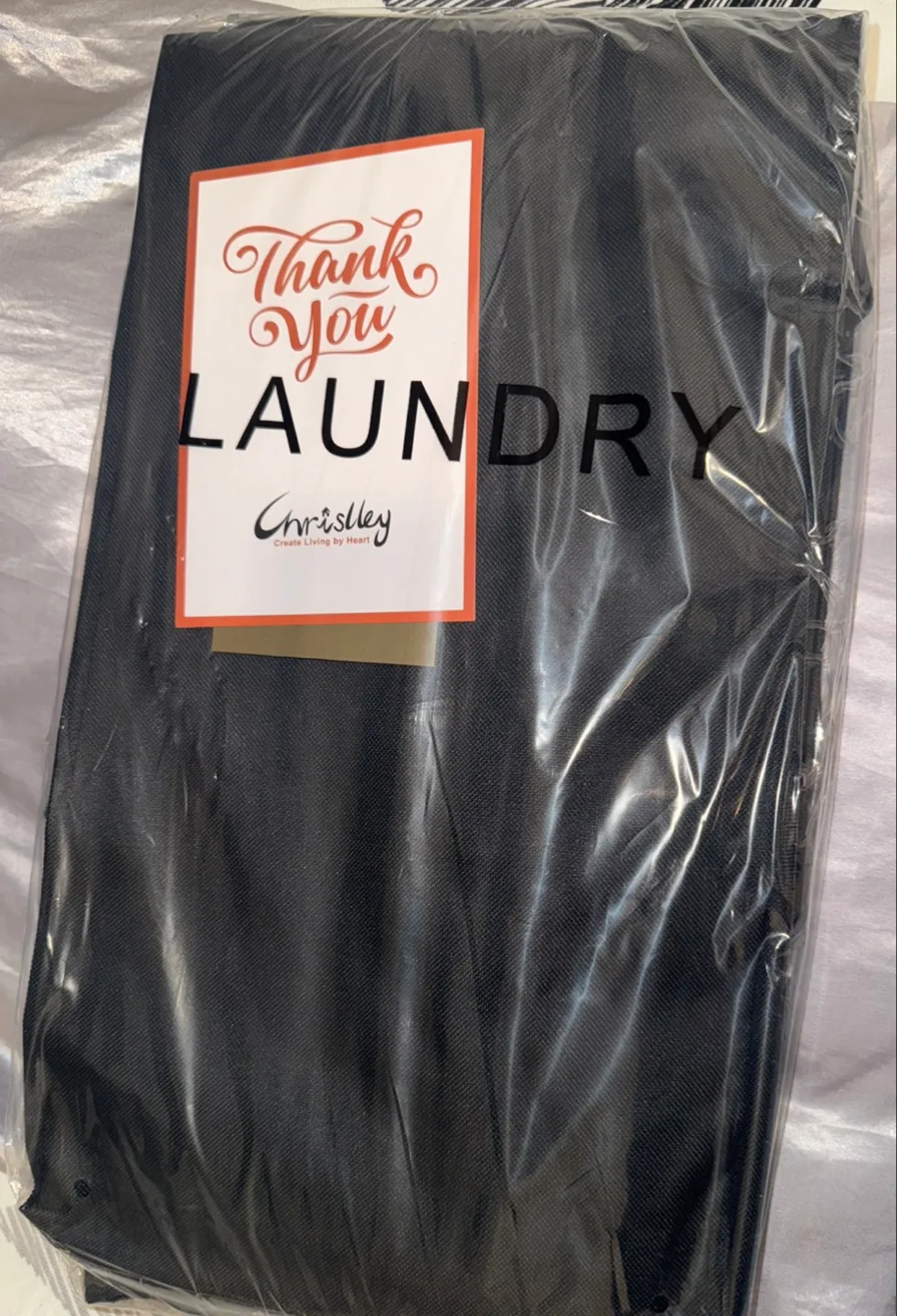 Large Capacity Black Laundry Hamper with Lid image indicator(4)