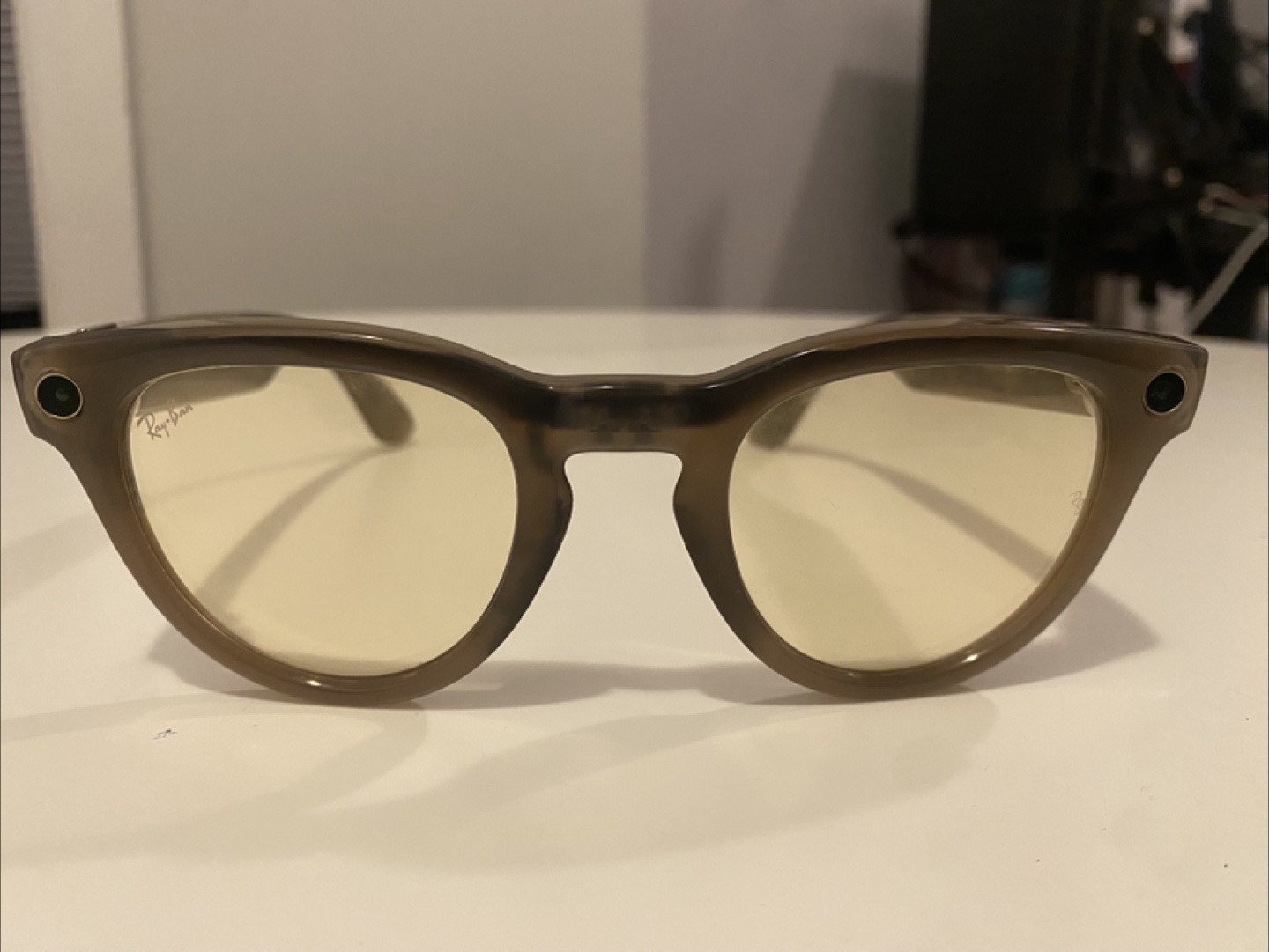 Ray-Ban Meta Smart Glasses Headliner - Warm Stone - photo 2