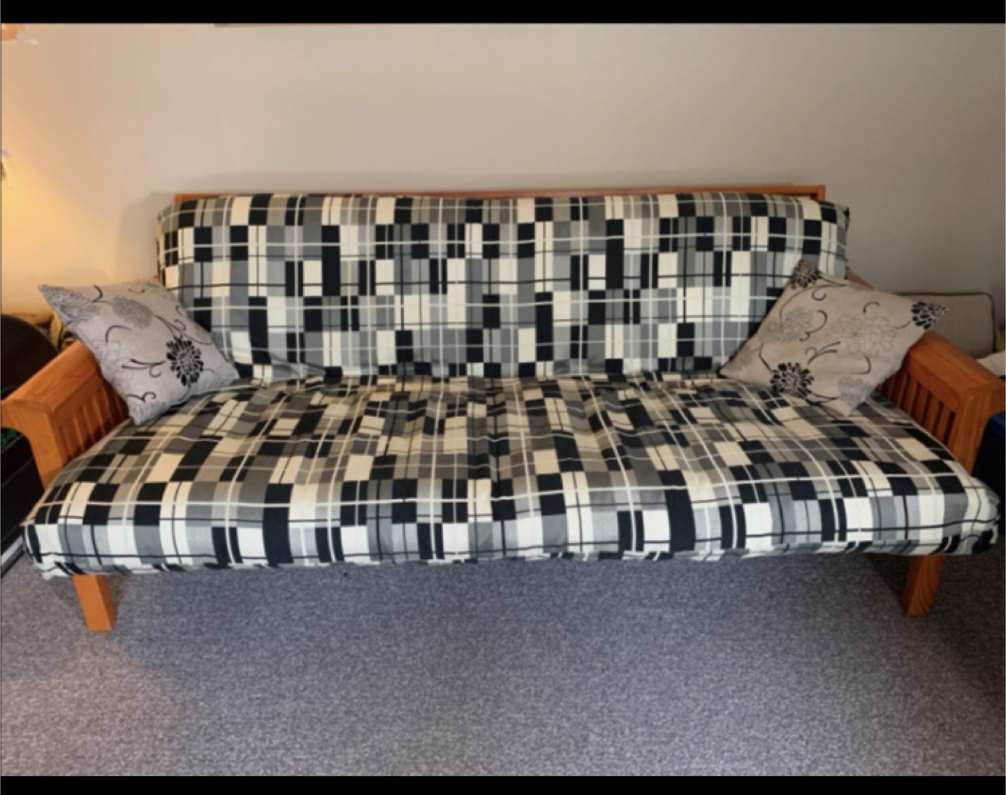 Excellent condition Solid Wood Futon