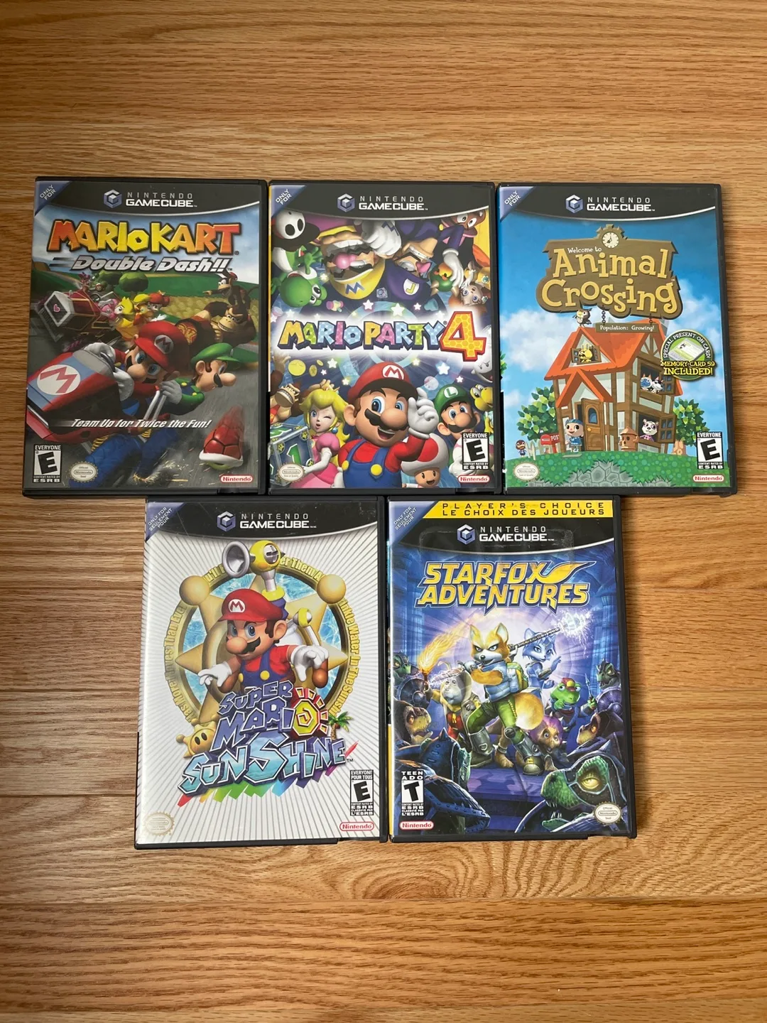 GameCube Games CIB - Mario Kart, Mario Party, Animal Crossing! thumbnail