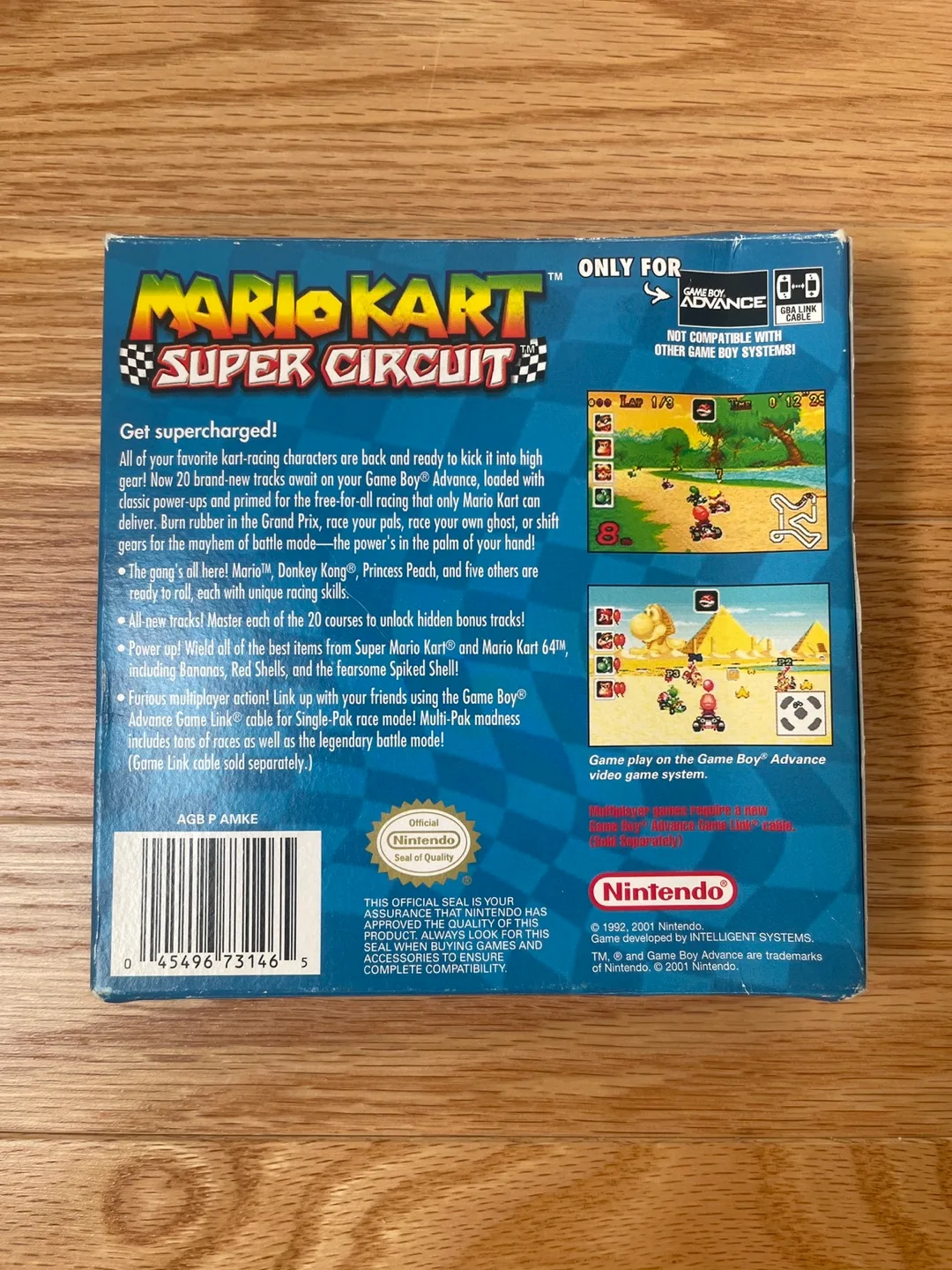 Mario Kart Super Circuit Game Boy Advance CIB image indicator(3)