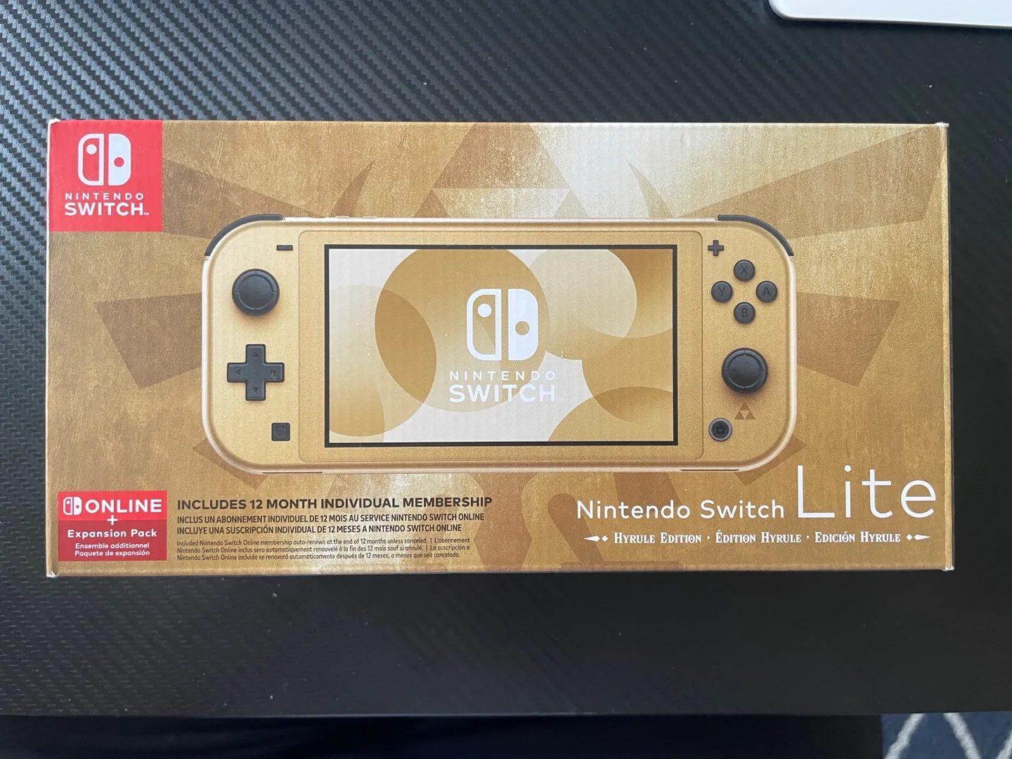 NEW Nintendo Switch Lite: Hyrule Edition Zelda thumbnail