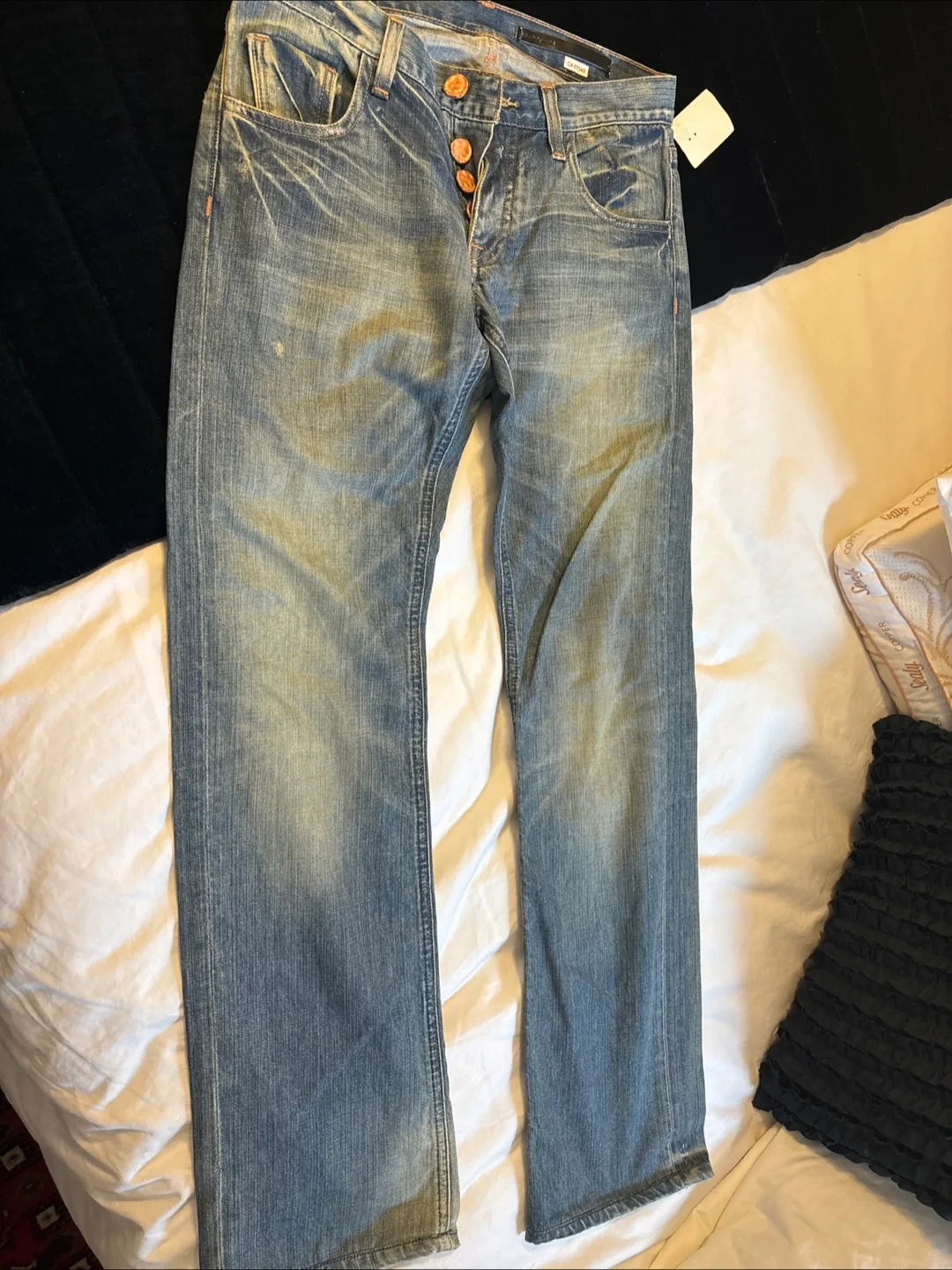 Black Orchid Distressed Jeans Size 24 thumbnail