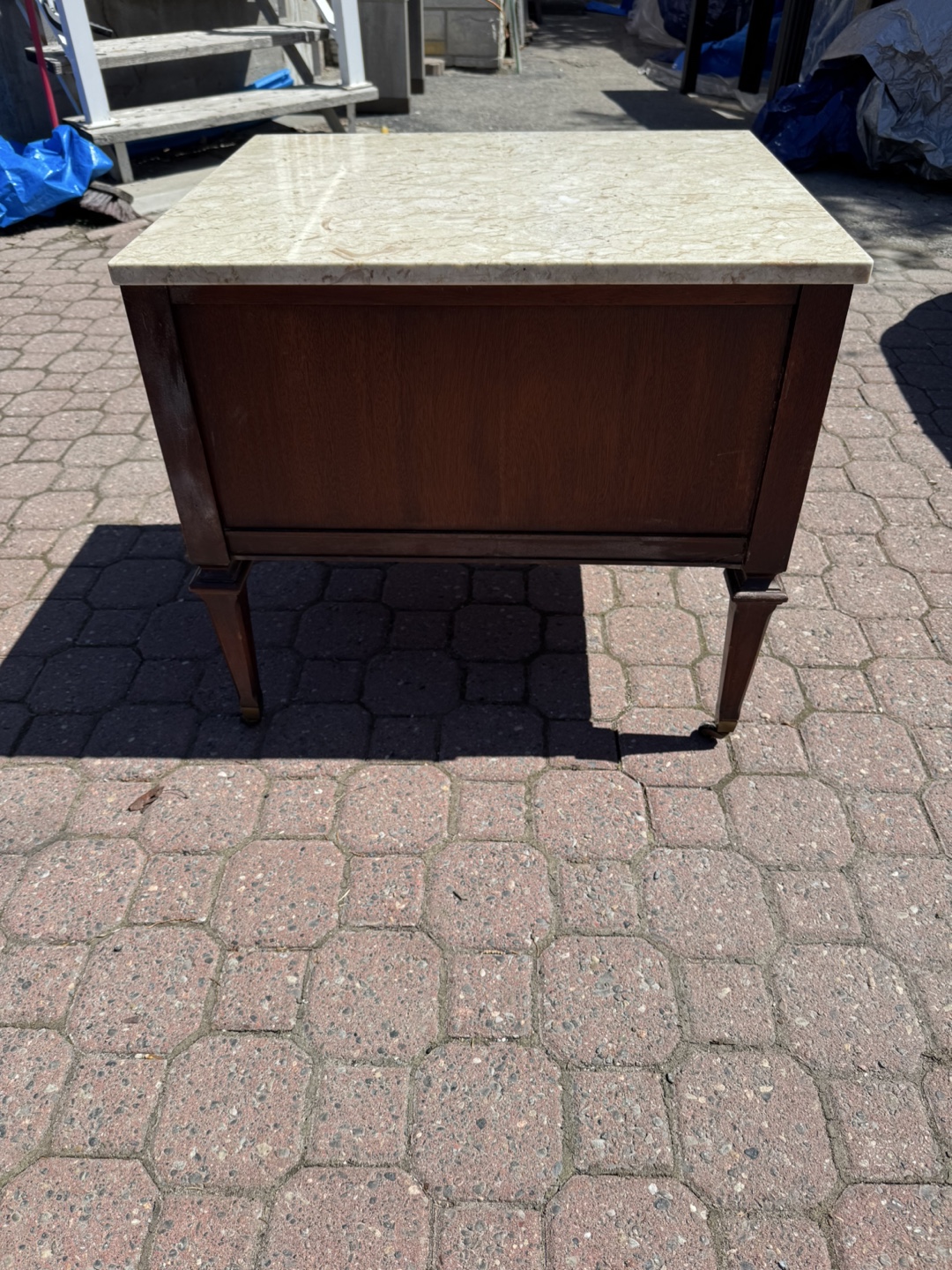 Marble Top Nightstand/End Table - photo 4