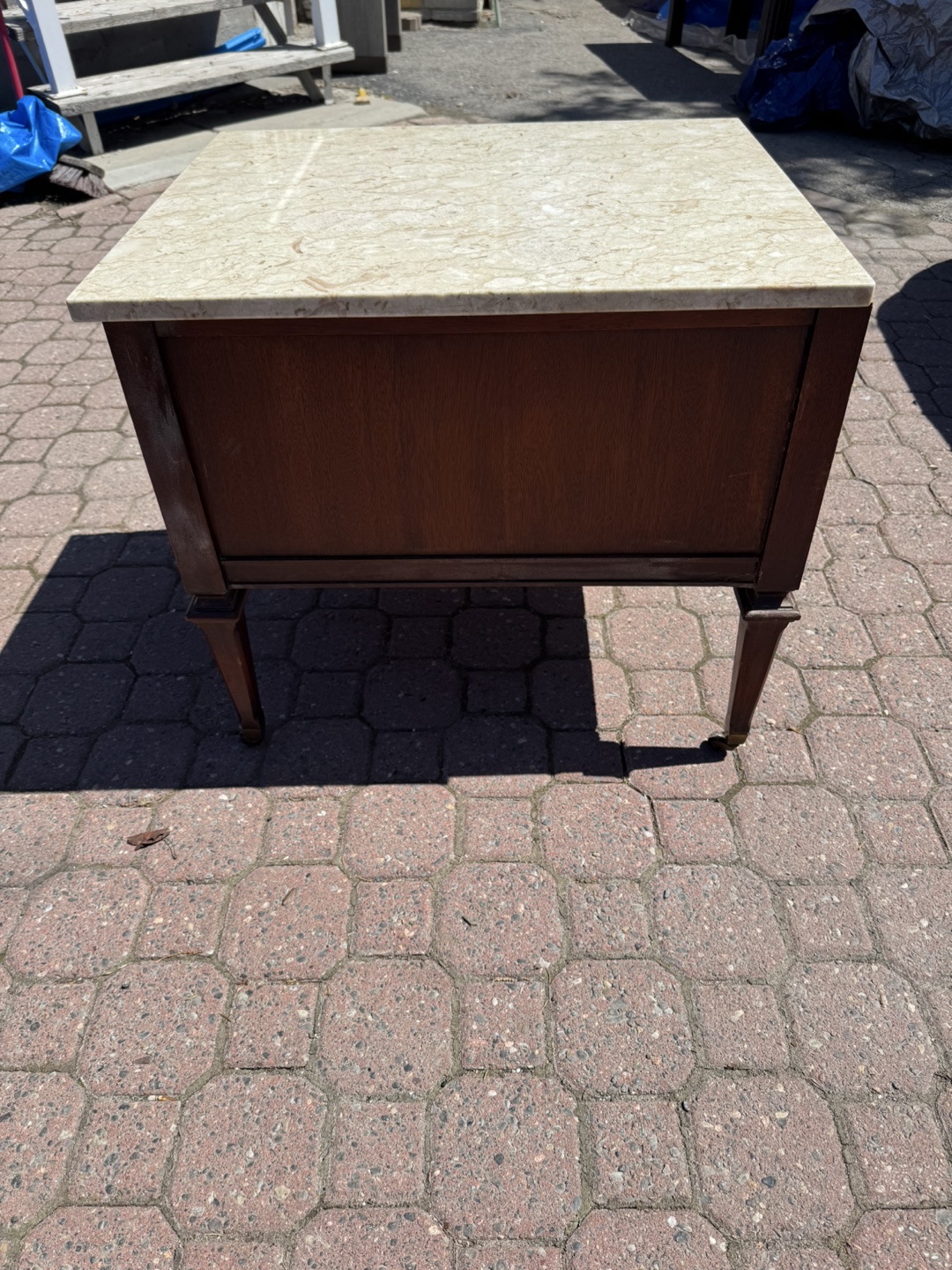 Marble Top Nightstand/End Table - photo 2