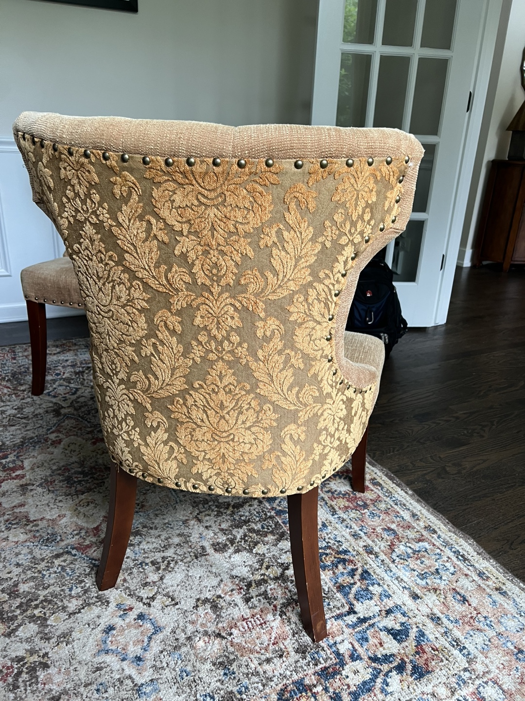 Pair of Upholstered Accent Chairs - photo 3