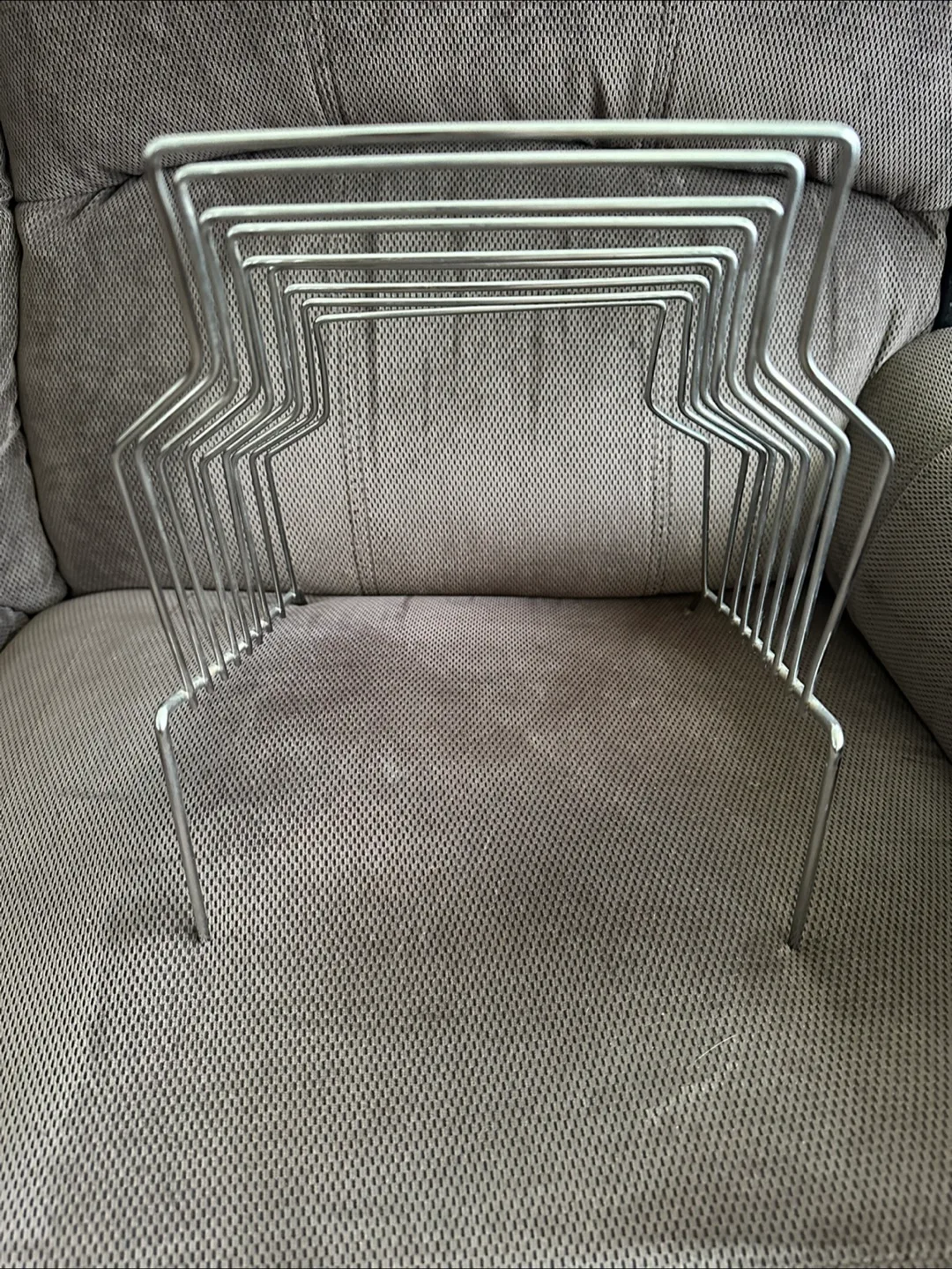 Vintage Metal Record Album Rack image indicator(5)