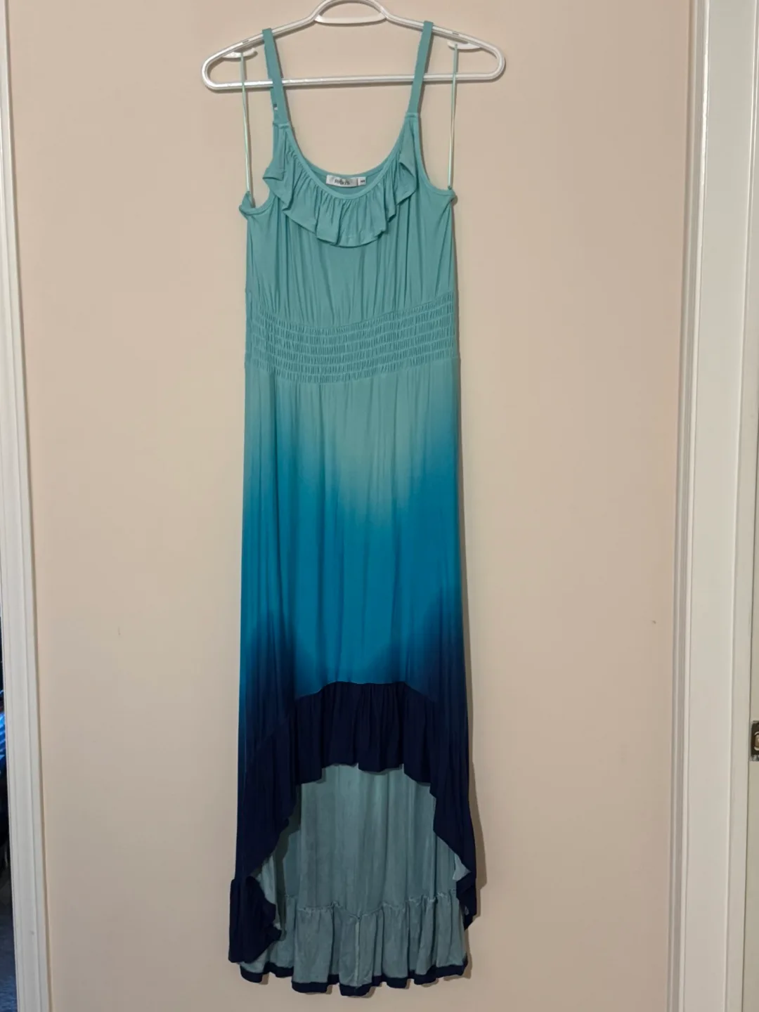 Ricki's Blue Ombre High-Low Maxi Dress thumbnail
