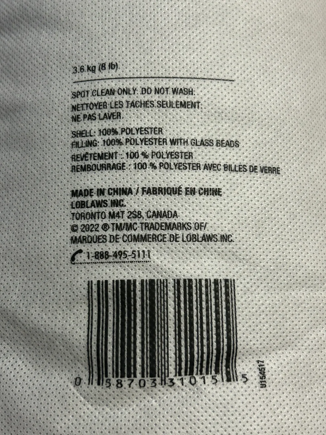 President's Choice 8 lb Weighted Throw Blanket image indicator(3)