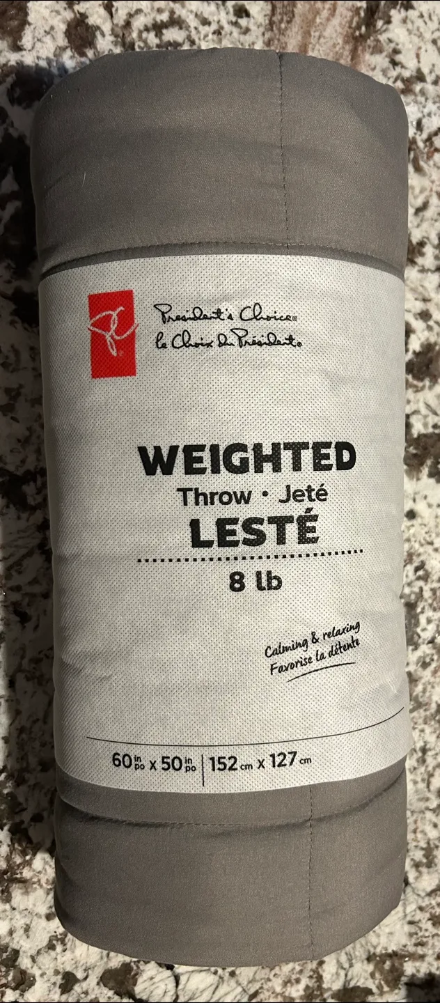 President's Choice 8 lb Weighted Throw Blanket image indicator(4)