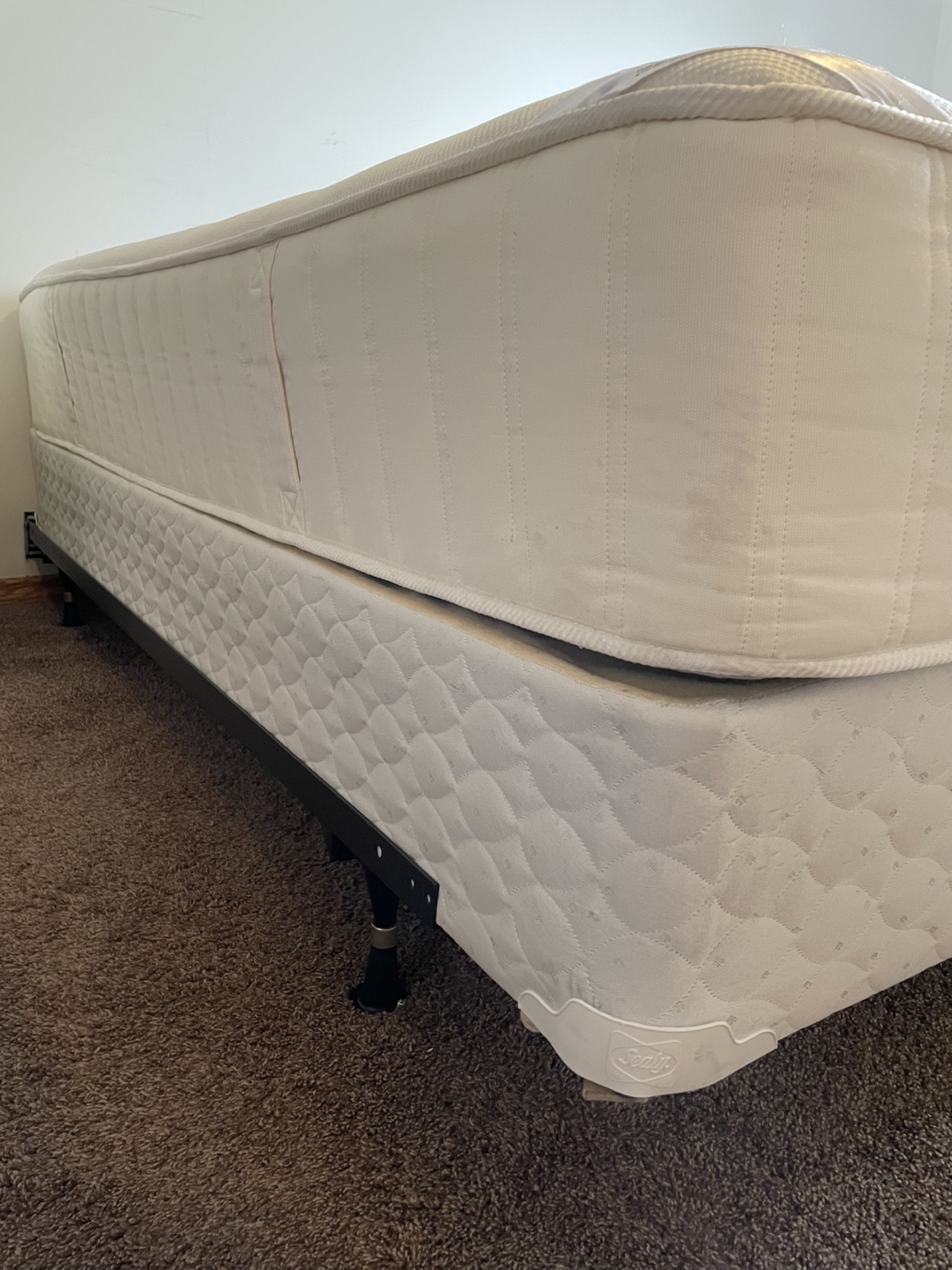 IKEA Sultan Holmssta Mattress, Box Spring, and stell base - photo 2