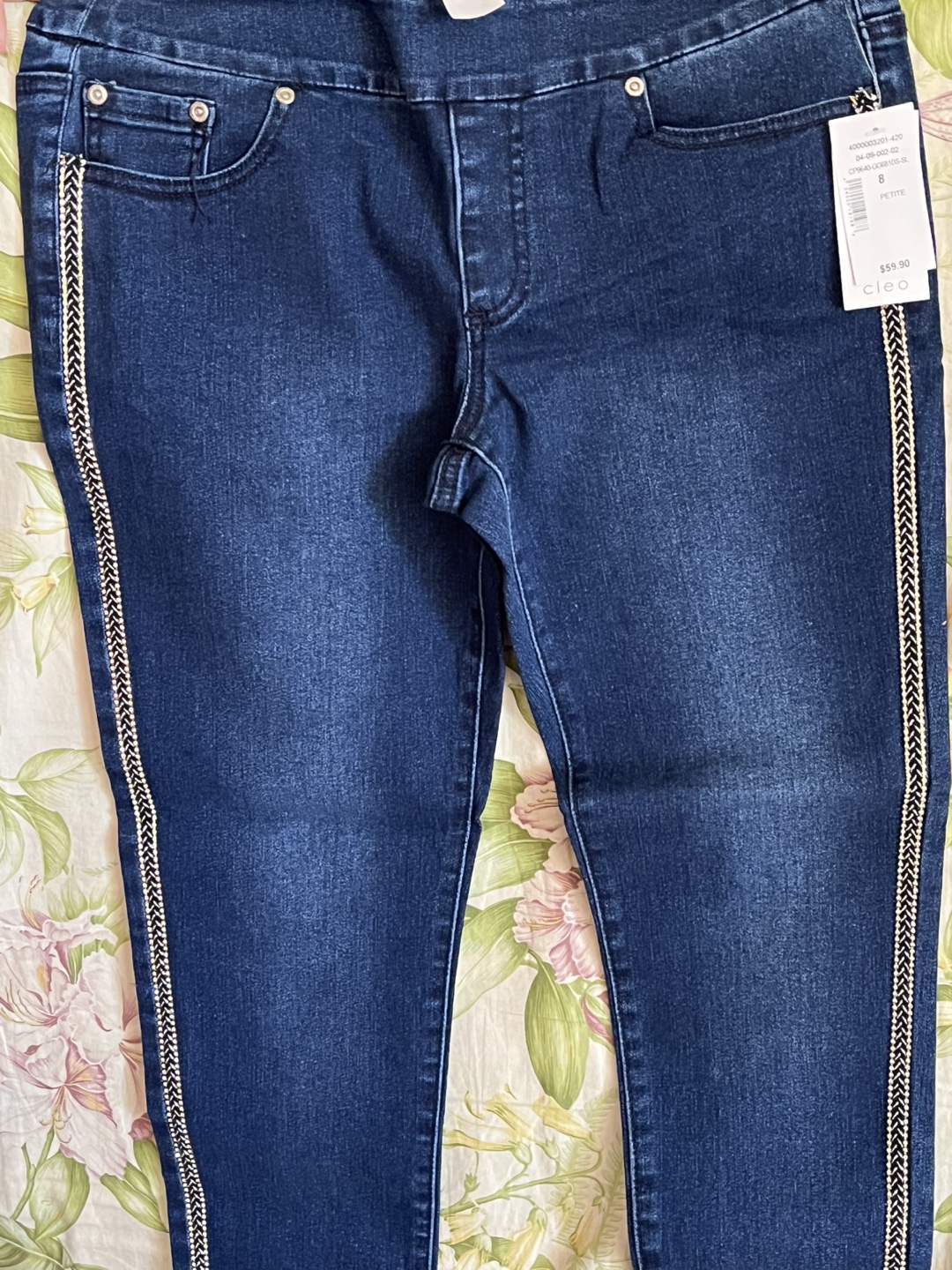 Cleo Petite Dark Wash Jeans Size small women’s