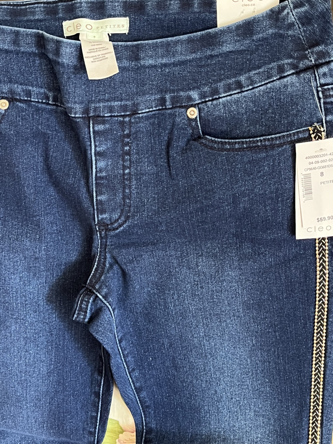 Cleo Petite Dark Wash Jeans Size small women’s - photo 2