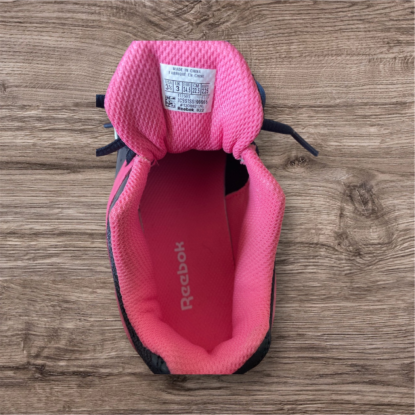 Reebok Girls' Running Shoes - Size 3 - photo 3