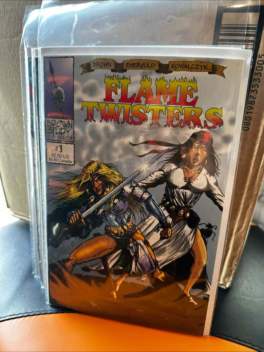 Brown Study Comics - Flame Twisters #1 thumbnail