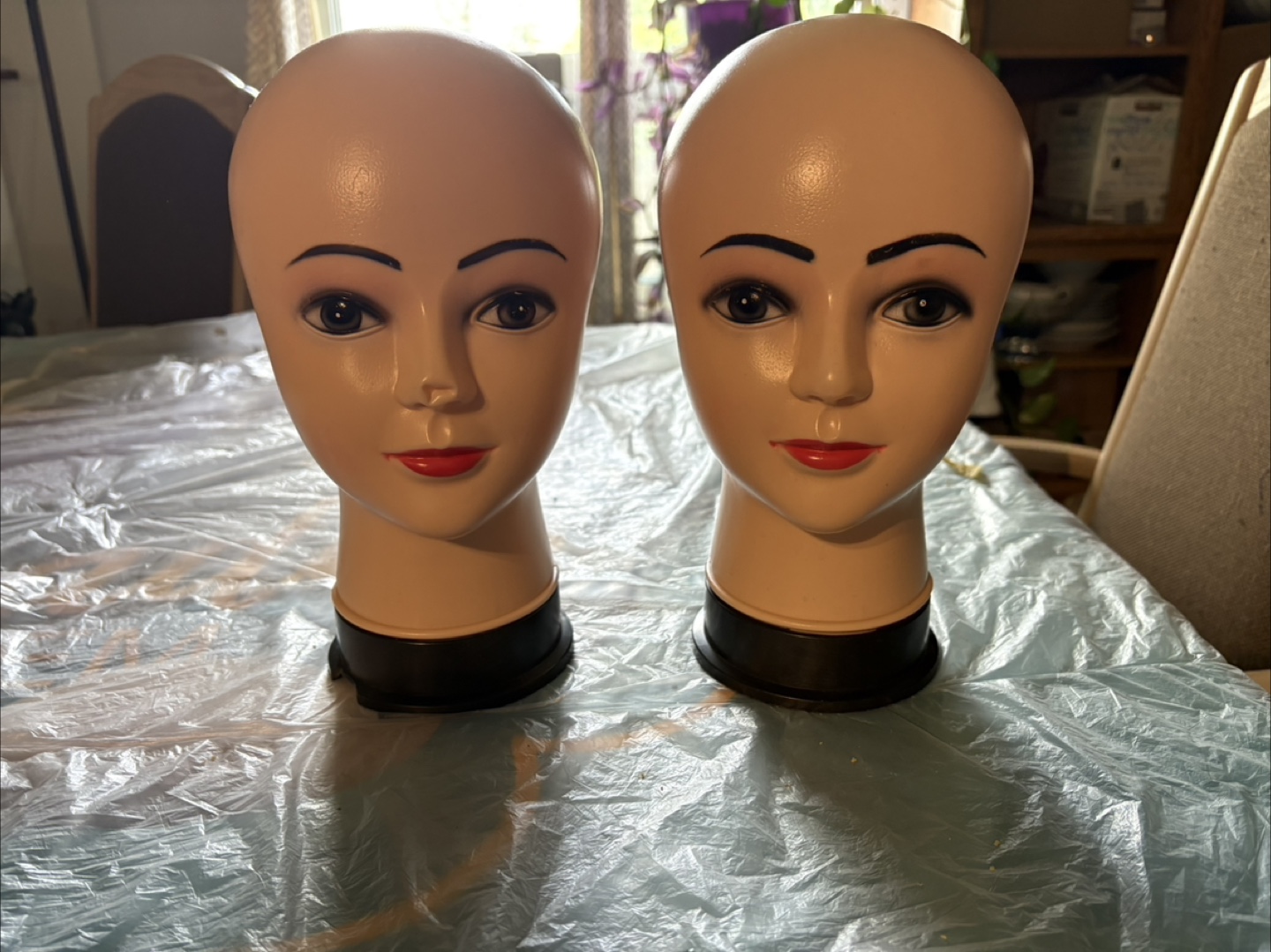 Two Mannequin Heads for Hair Styling - photo 2
