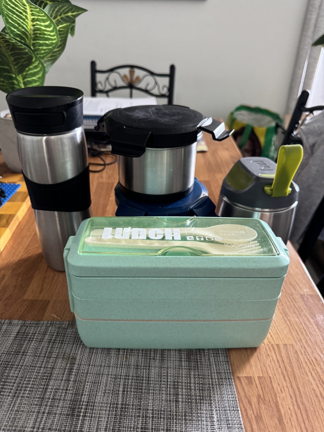Lunchbox Set - Stainless Steel Containers & Thermos - photo 2