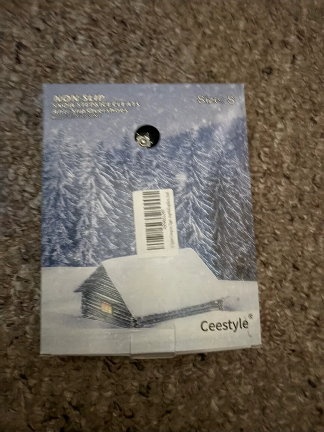 Size Small Ice Cleats, 11 Spikes, Anti-Slip Crampons image indicator(2)