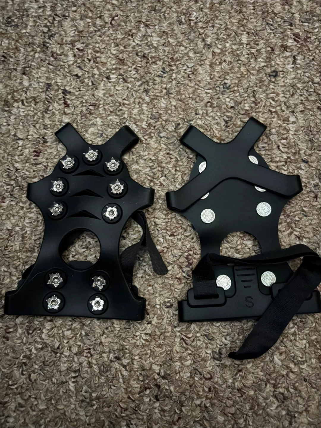Size Small Ice Cleats, 11 Spikes, Anti-Slip Crampons thumbnail