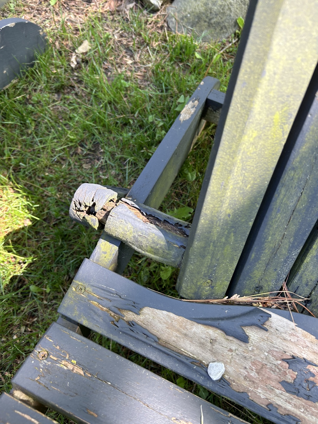 Lot of Six Adirondack Chairs -  Needs Repair - photo 4