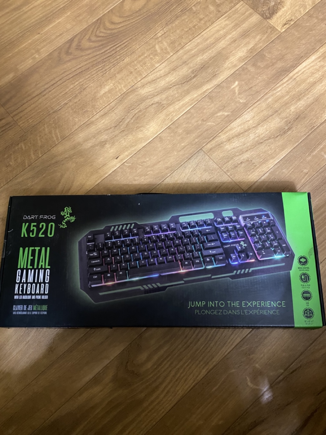 Dart Frog K520 Metal Gaming Keyboard