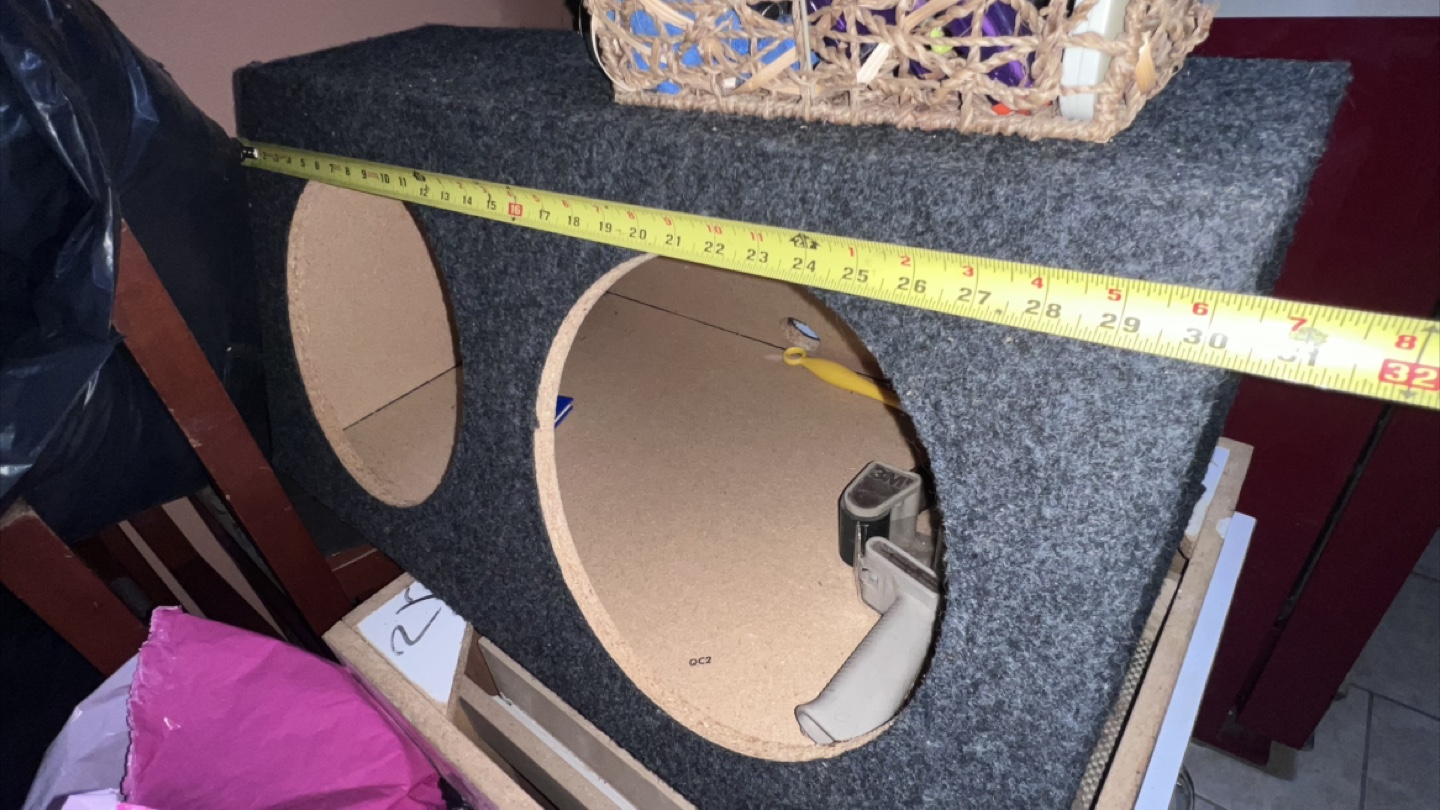 Dual 12" Subwoofer Box