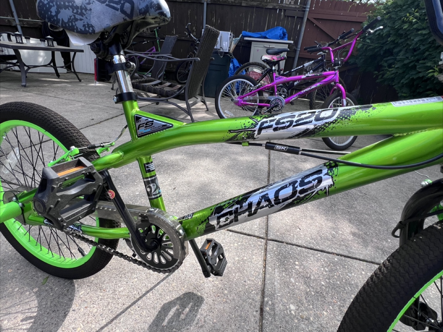 Chaos F520 BMX Bike - Lime Green - photo 3