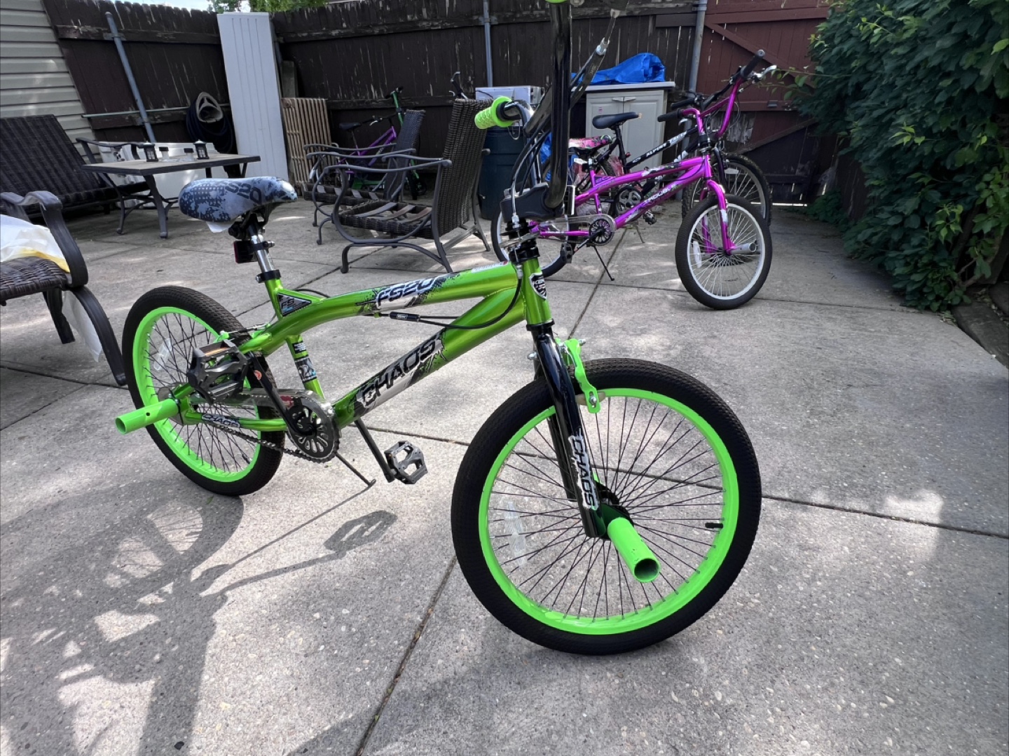 Chaos F520 BMX Bike - Lime Green - photo 4