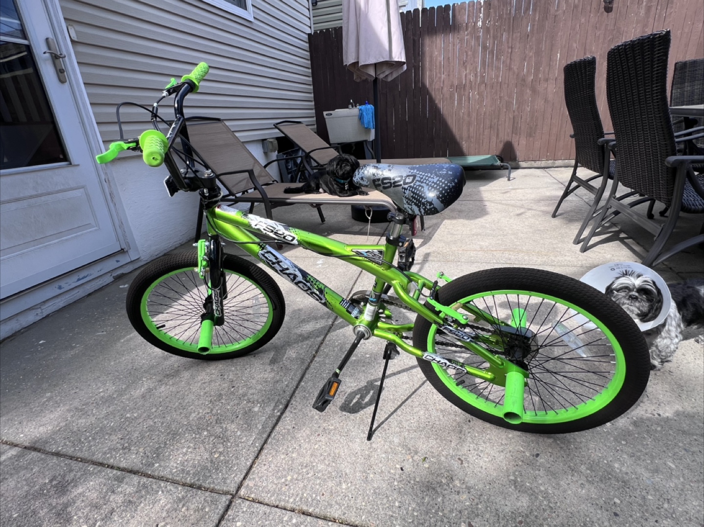 Chaos F520 BMX Bike - Lime Green - photo 5